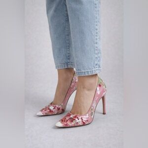 Stiletto Heels | Art Strawberry Shortcake Art 💕🍓 Hand-Painted Pink